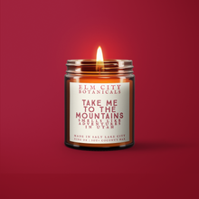 Load image into Gallery viewer, Take Me to the Mountains Wooden Wick Candle