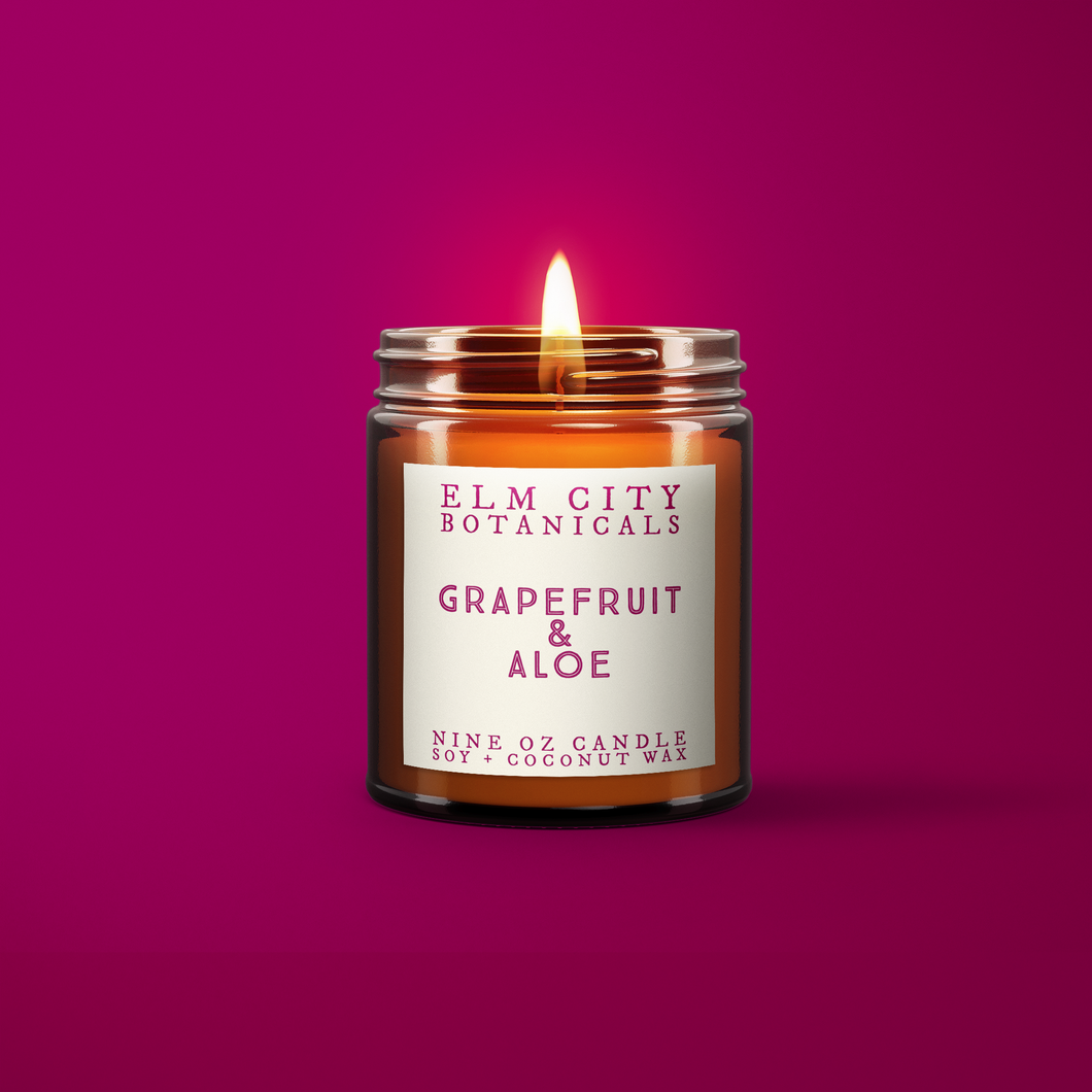 Grapefruit + Aloe Luxury Candle