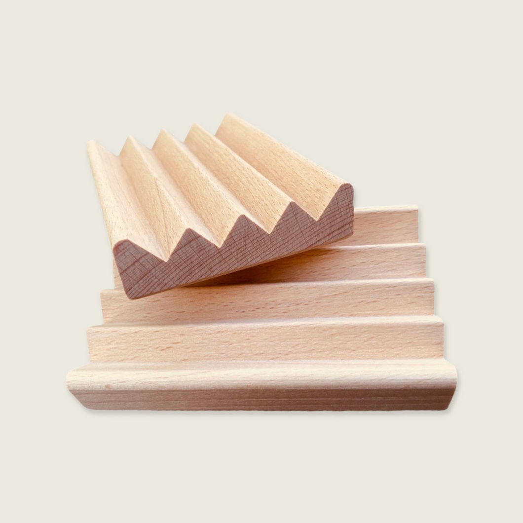 Handmade Wooden Soap Dish  - Beechwood