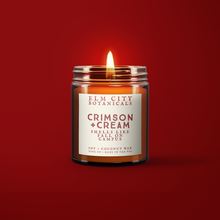 Load image into Gallery viewer, Smells Like Crimson + Cream - University of Oklahoma Inspired Candle
